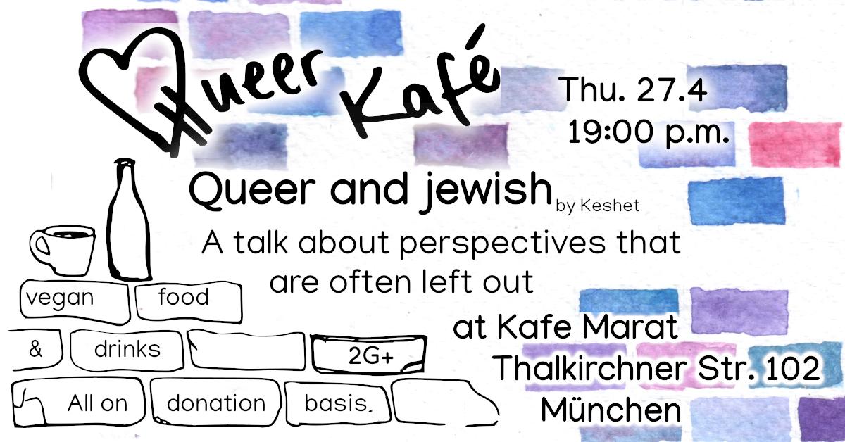 QueerKafe: Vortrag über queer-jüdische Perspektiven
