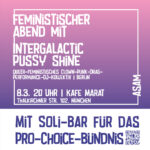 Freitagskafe: Feministischer Abend mit Intergalactic Pussy Shine