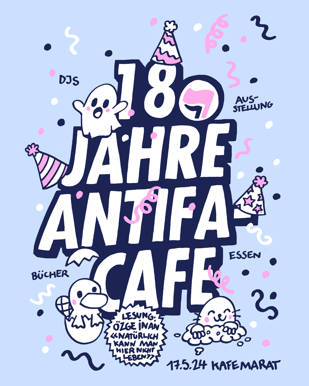 Jubiläum: 18 Jahre Antifa-Café