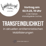 Transfeindlichkeit in antifeministischen Mobilisierungen