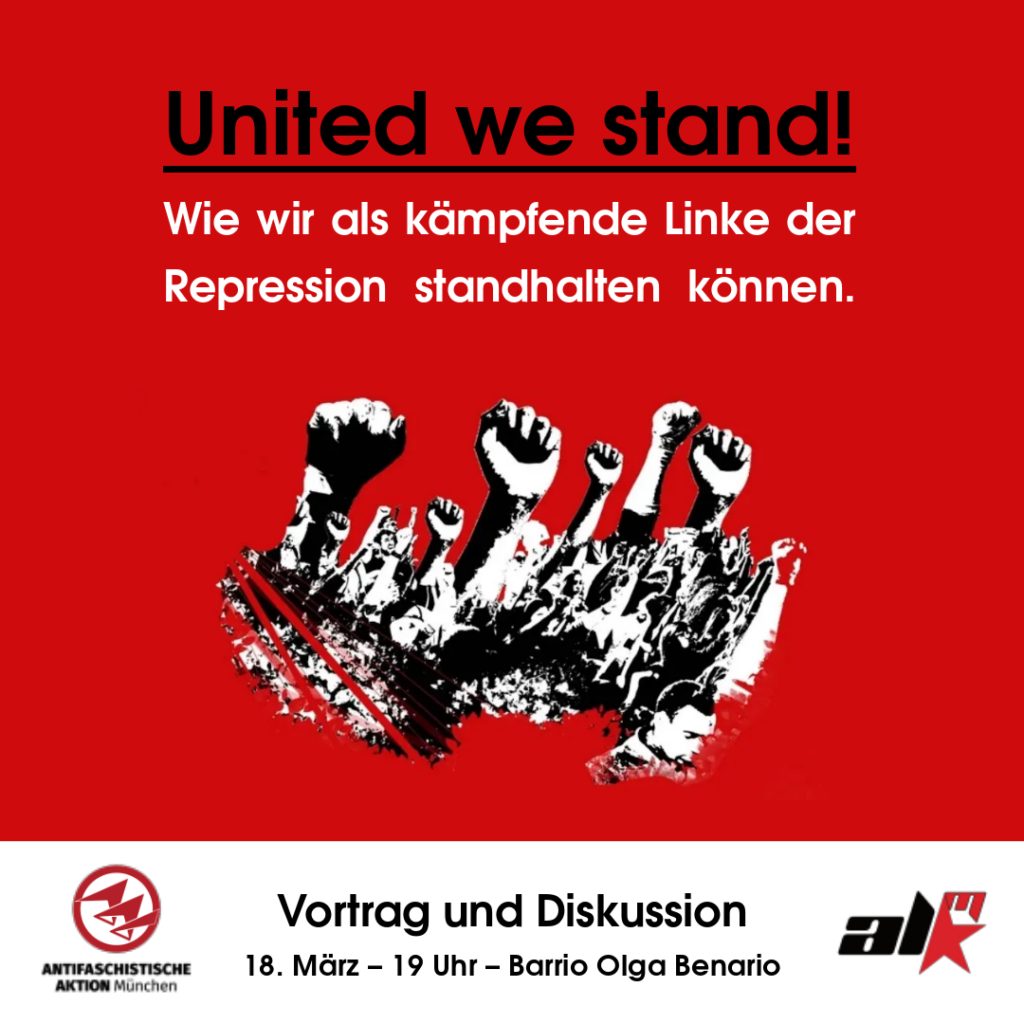 United we stand! Veranstaltung zum Tag der politischen Gefangenen