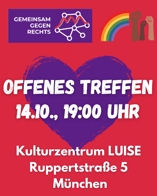 Gemeinsam gegen Rechts - Offenes Treffen