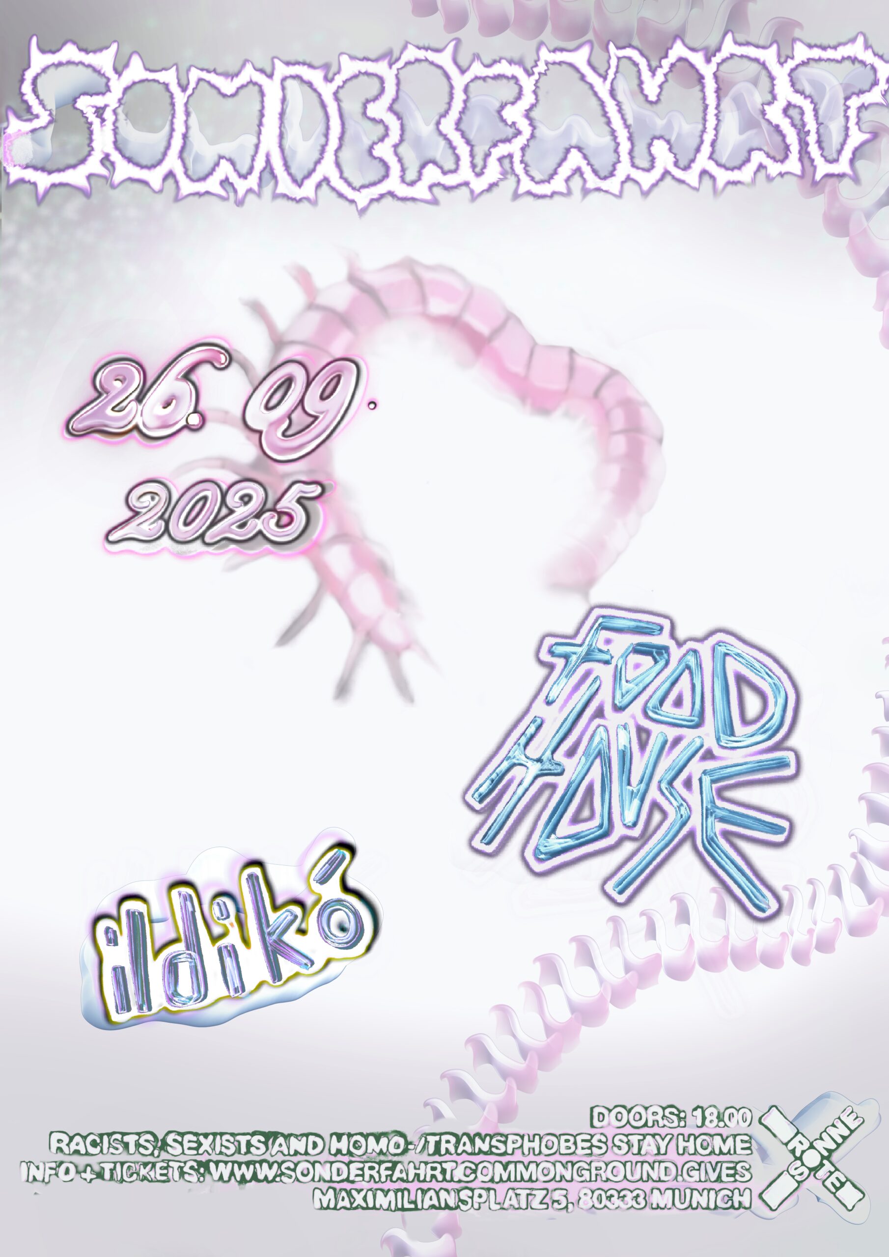 Sonderfahrt: Food House & ildikó