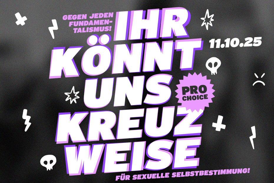 Proteste gegen den "1000 Kreuze Marsch"