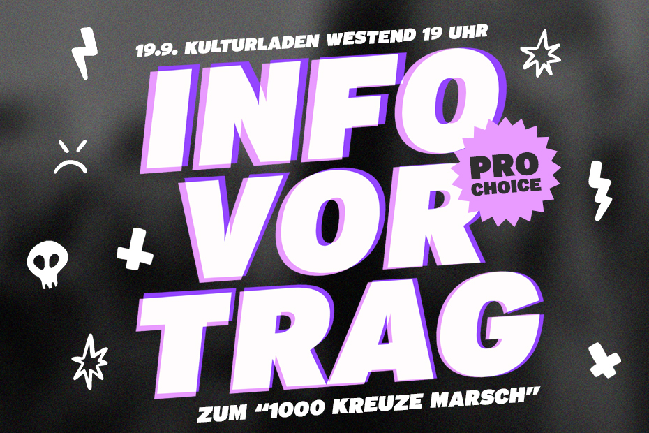 Infovortrag zum "1000 Kreuze Marsch"