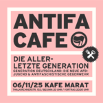 Antifa-Café: Die allerletzte Generation: Die neue AfD-Jugend und antifaschistische Gegenwehr