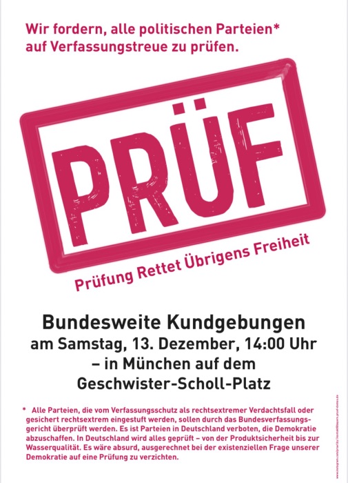 Prüf: Prüfen Rettet Übrigens Freiheit