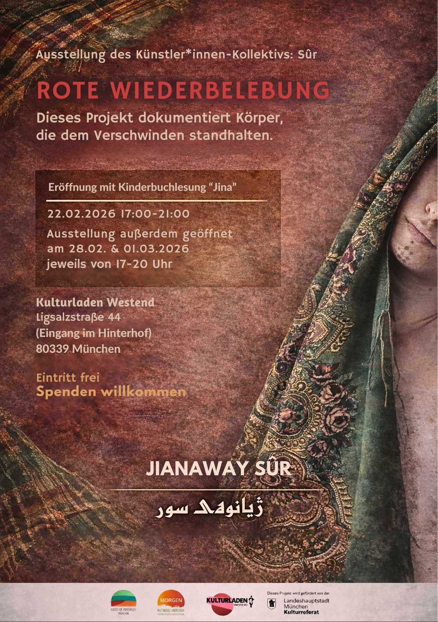 JIANAWAY SÛR-Ausstellung: Rote Wiederbelebung