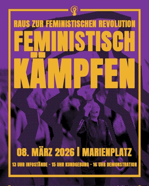 8.März - Internationaler Frauenkampftag