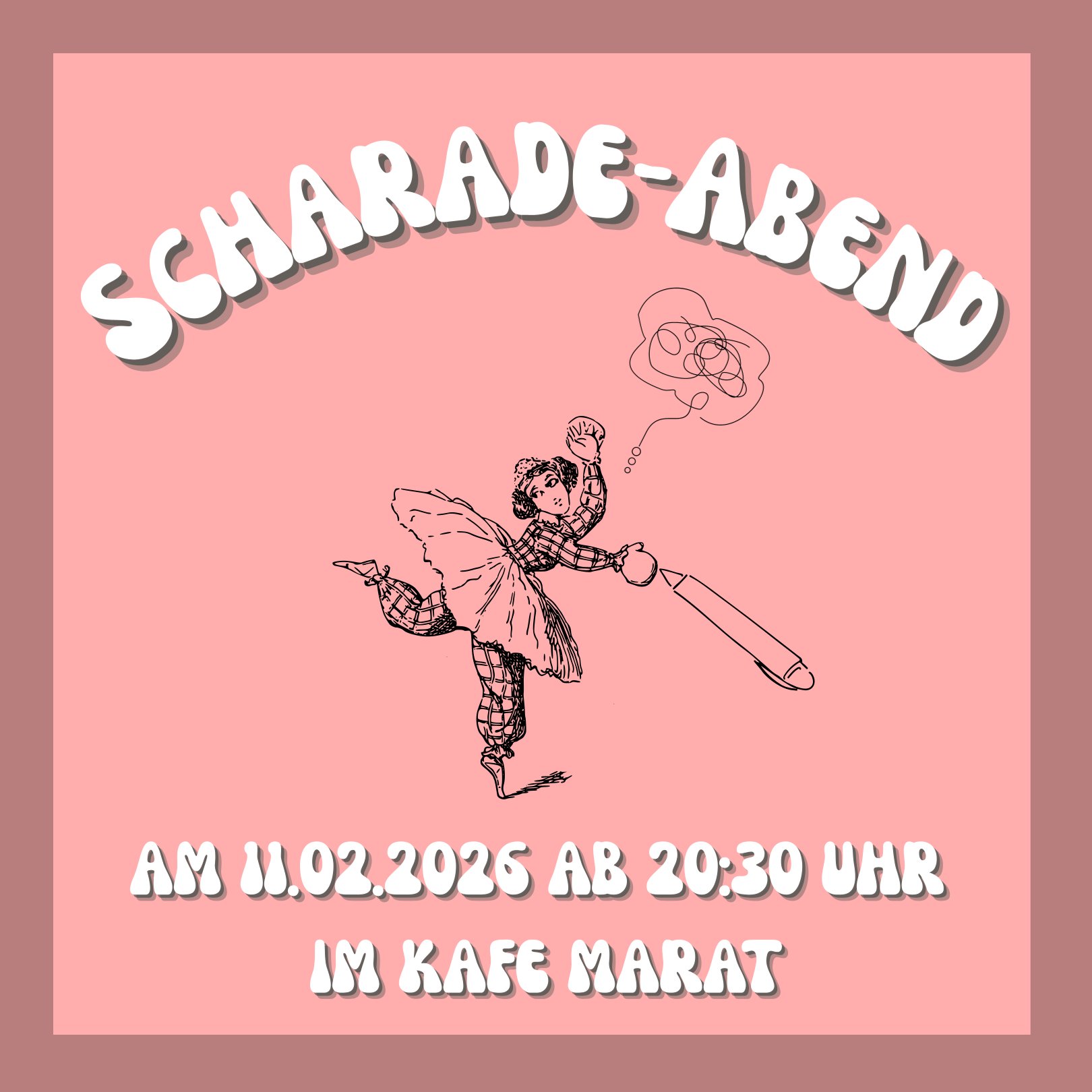 Mittwochskafe: Scharade-Abend