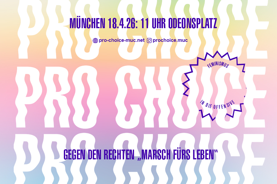 Gegen den rechten "Marsch fürs Leben"